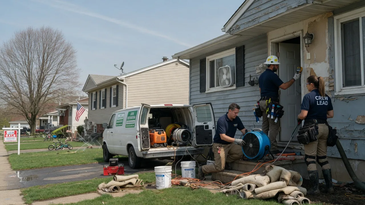 Flood Cleanup in Ashwaubenon, WI near me