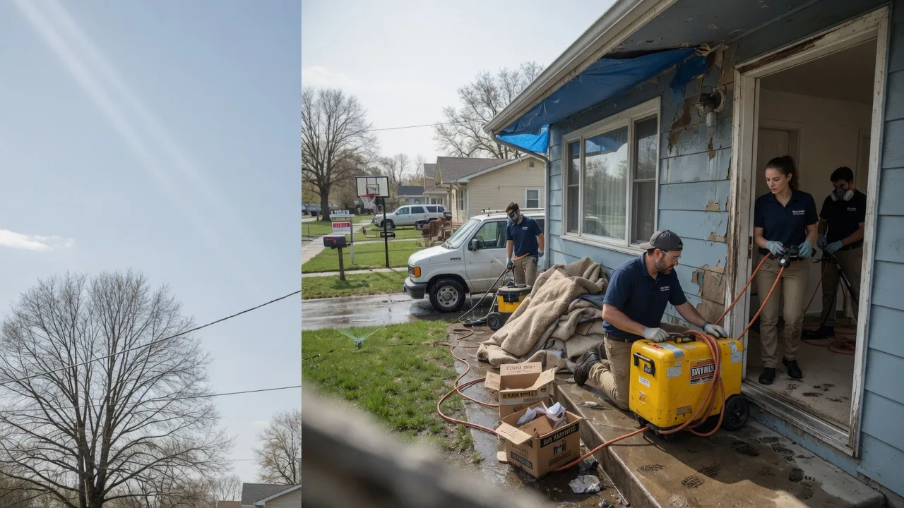Basement Flood Cleanup in Ashwaubenon, WI near me